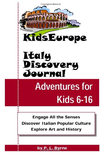 Kids Europe Italy Discovery Journal Cover