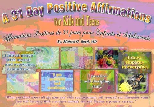 A 31-Day Positive Affirmations for Kids and Teens Cover