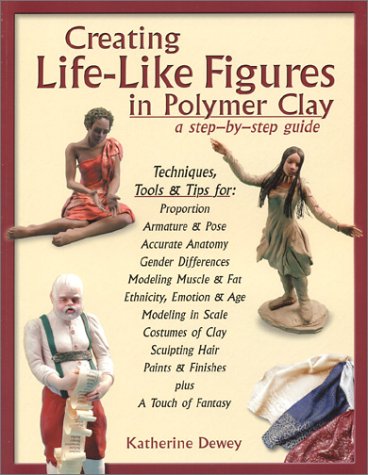 Creating life-like figures in polymer clay Cover