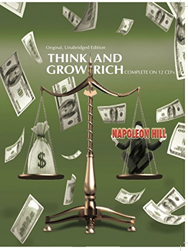 Think and Grow Rich (Original, Unabridged Edition 12 CD Set) Cover