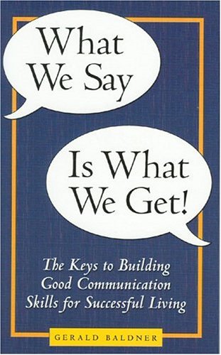 What We Say Is What We Get Cover