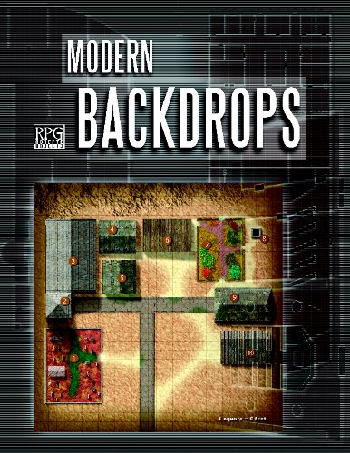 Modern Backdrops (d20 3.5 Modern Roleplaying) Cover