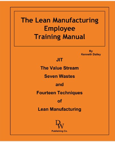 The Lean Manufacturing Employee Training Manual Cover