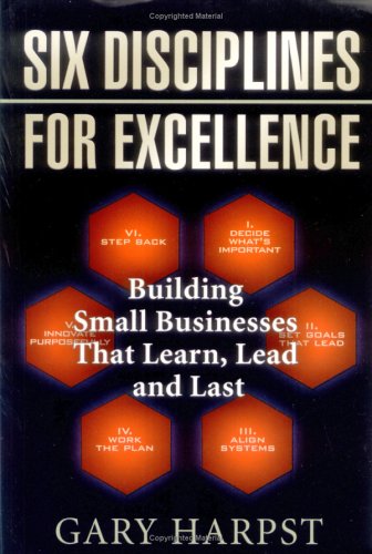 Six disciplines for excellence Cover