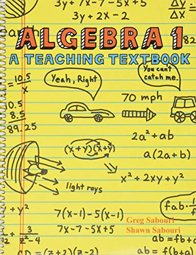 Algebra 1 Cover
