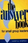 The Answer Book For Small Group Leaders Cover