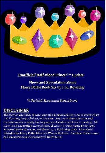 Unofficial "half-blood prince" update Cover