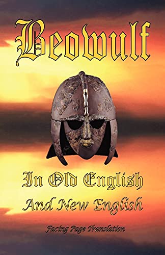 Beowulf in Old English and New English Cover