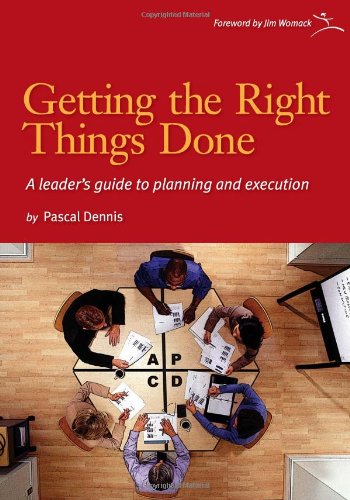 Getting the Right Things Done Cover