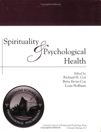 Spirituality and Psychological Health Cover