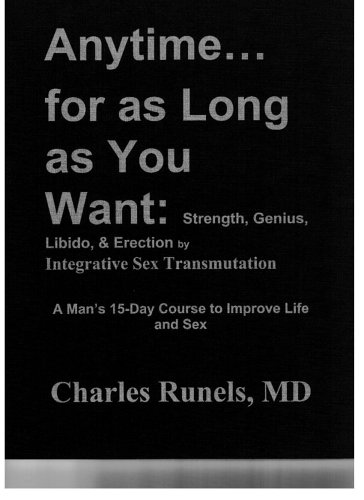 Anytime...for as Long as You Want Cover
