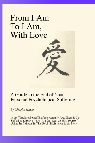 From I Am To I Am, With Love Cover