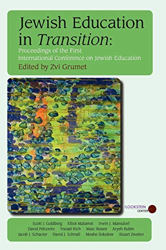 Jewish Education in Transition Cover