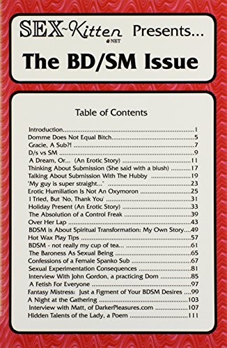 Sex-kitten.net Presents the Bdsm Issue Poster