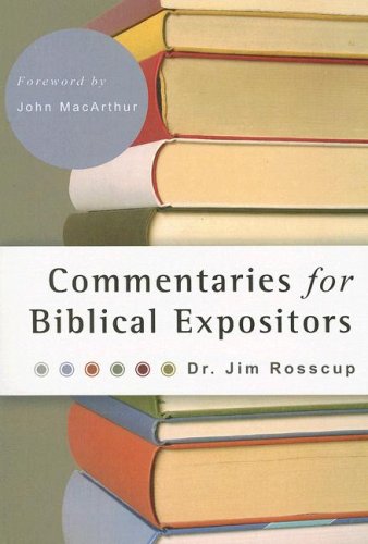 Commentaries For Biblical Expositors Cover