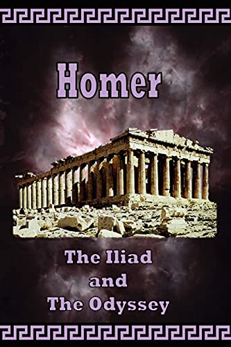 Homer - The Iliad and The Odyssey Cover