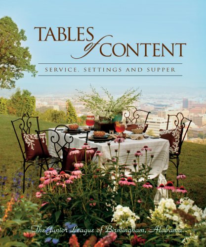 Tables of content Cover