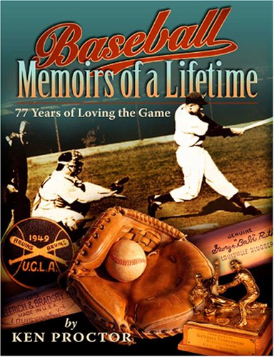 Baseball Memoirs of a Lifetime Cover