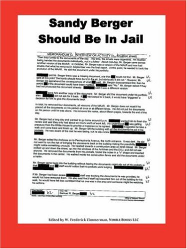 Sandy Berger Should Be In Jail Cover