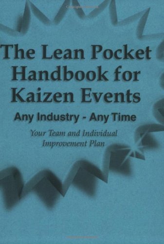 The Lean Pocket Handbook for Kaizen Events - Any Industry - Any Time Cover