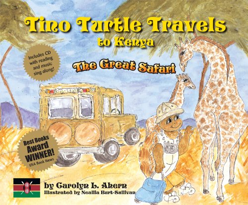 Tino Turtle Travels to Nairobi, Kenya Cover