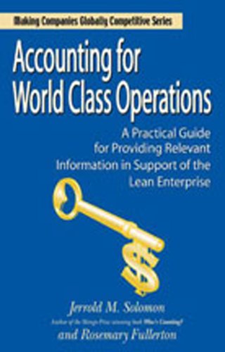 Accounting for World Class Operations Cover