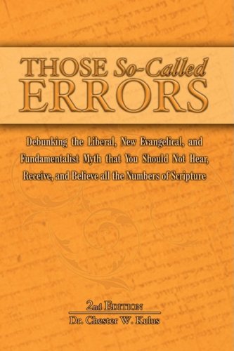 Those so-called errors Cover