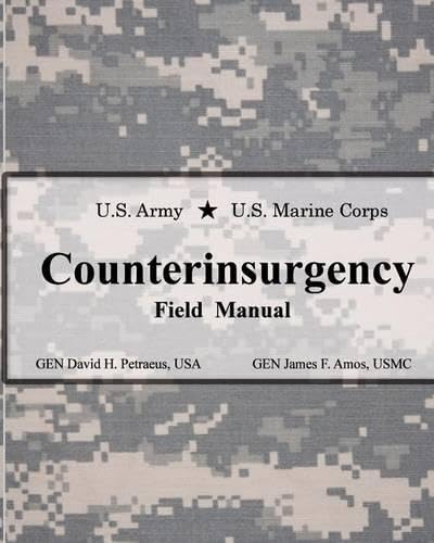 U.S. Army U.S. Marine Corps Counterinsurgency Field Manual Cover