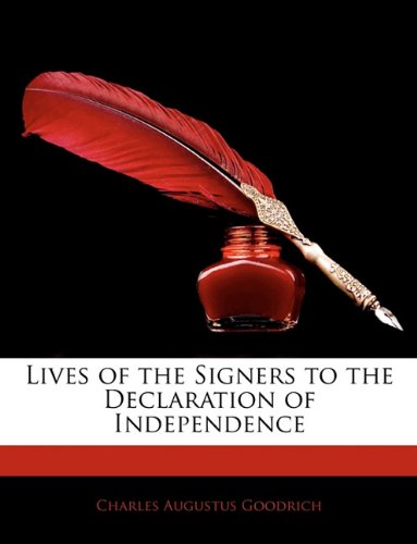 Lives of the Signers to the Declaration of Independence Cover
