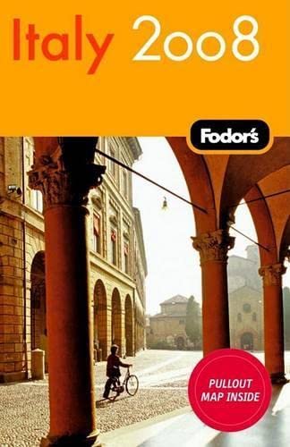 Fodor's 2008 Italy Cover