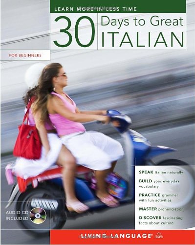 30 days to great Italian Cover