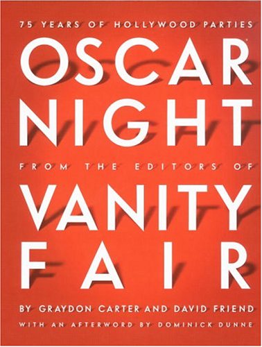 Oscar night from the editors of Vanity fair Cover