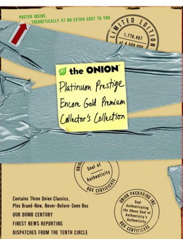 The Onion Platinum Prestige Encore Gold Premium Collector's Collection Cover