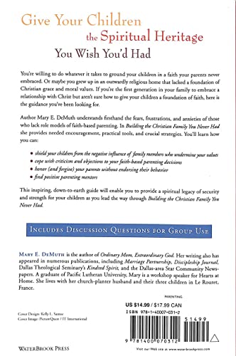 Building the Christian family you never had Cover
