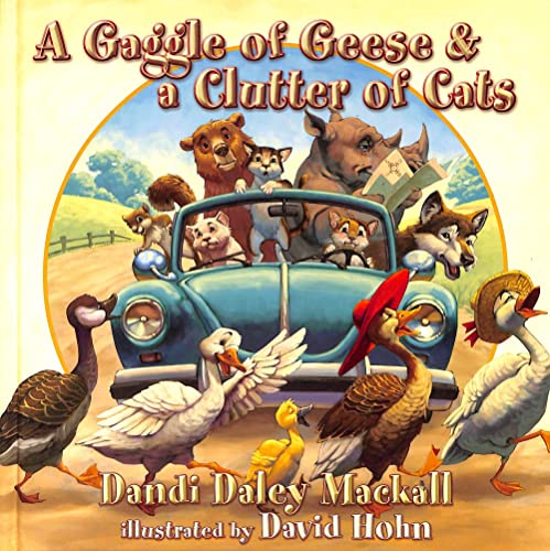 A Gaggle of Geese and a Clutter of Cats (Dandilion Rhymes) Cover