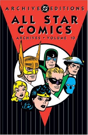 All Star Comics Archives, Vol. 10 Cover