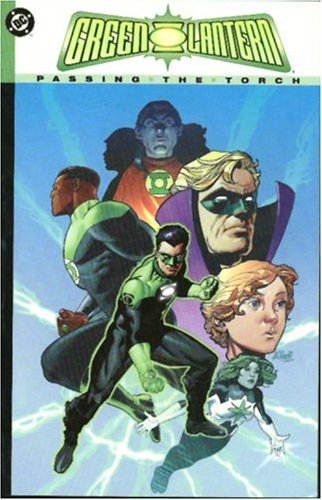 Green Lantern, passing the torch Cover