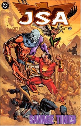 JSA, savage times Cover