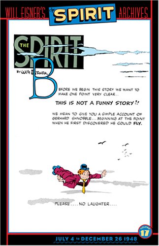 The Spirit Archives, Volume 17 Cover