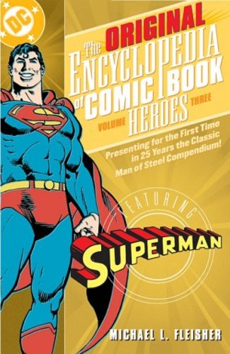 Original Encyclopedia of Comic Book Heroes, The Cover