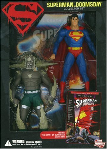 Superman vs. Doomsday Collector Set Cover