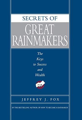 Secrets of great rainmakers Cover