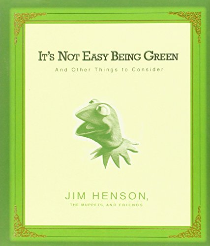 It's not easy being green Cover