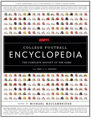ESPN college football encyclopedia. Cover
