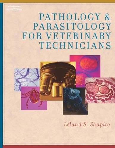 Pathology and Parasitology for Veterinary Technicians Cover