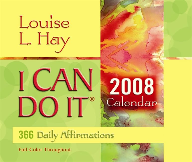 I Can Do It 2008 Calendar Cover