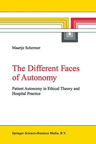 The different faces of autonomy Cover