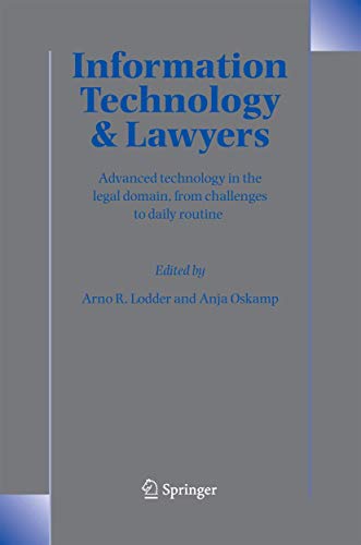 Information Technology and Lawyers Cover