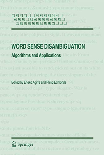 Word Sense Disambiguation Cover