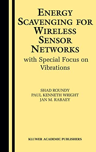 Energy scavenging for wireless sensor networks Cover